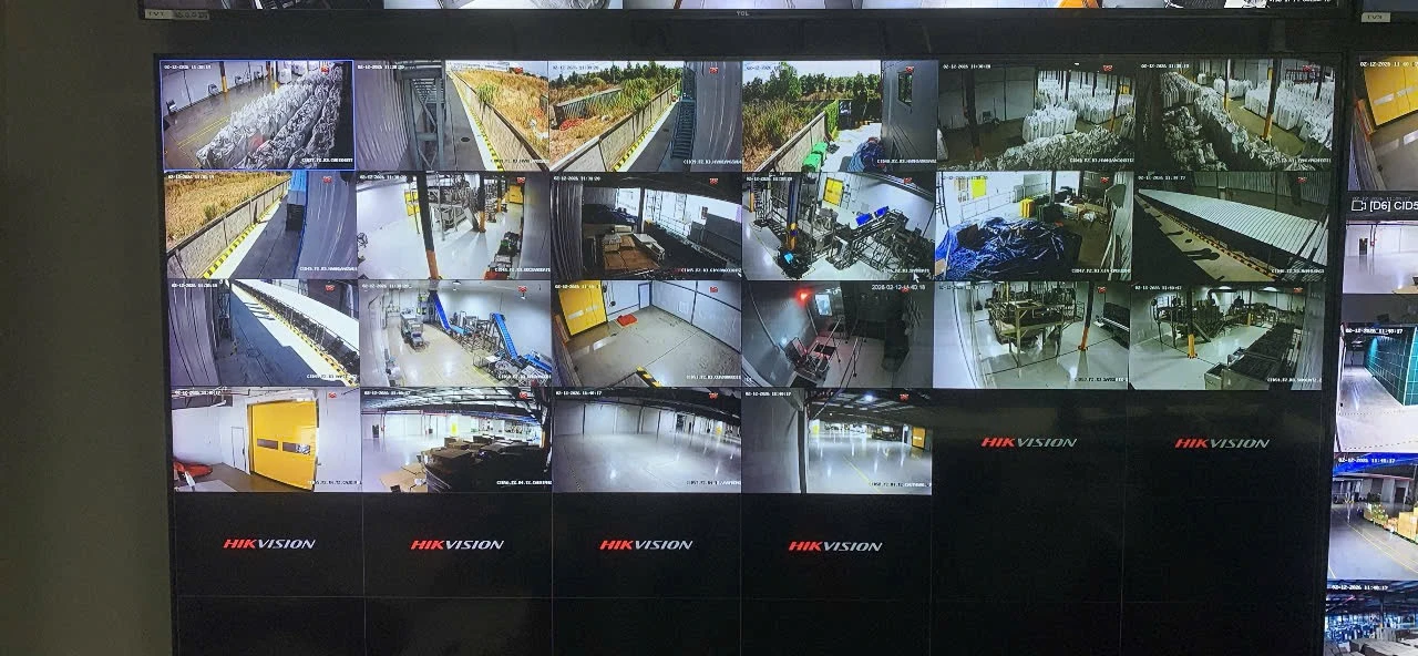 Bàn giao hoàn tất hệ thống điện nhẹ gồm 75 camera, 31 wifi, 31 cửa từ cho nhà máy trước Tết Nguyên Đán 2026