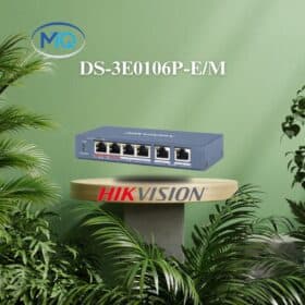 Switch mạng 4 cổng POE HIKVISION DS-3E0106P-E/M