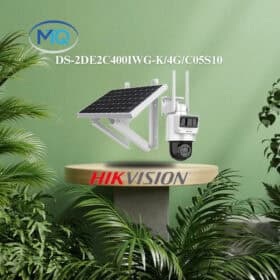 Camera IP PT 4G năng lượng mặt trời Hikvision – Giám sát không dây, hoạt động độc lập ngoài trời DS-2DE2C400IWG-K/4G/C05S10