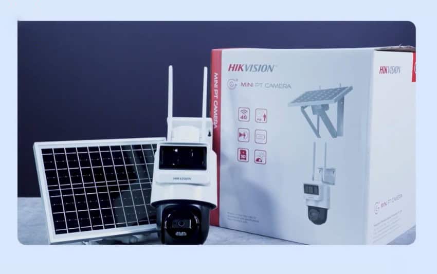 Camera IP PT 4G năng lượng mặt trời