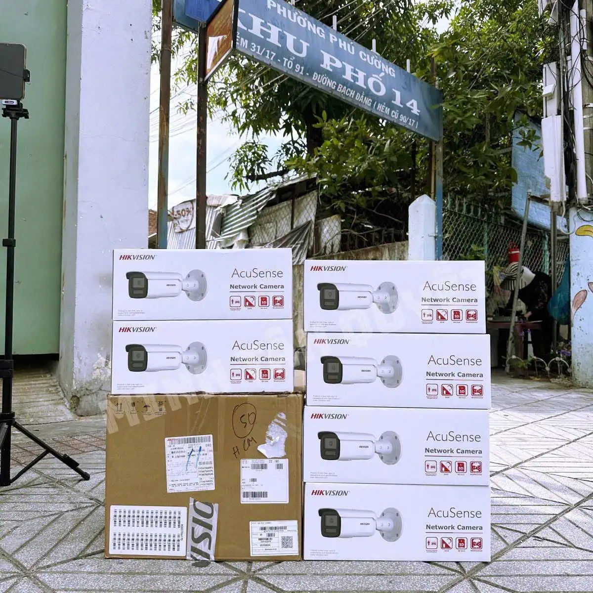 Camera Hikvision sử dụng trong dự án camera an ninh Phú Cường Camera Hikvision triển khai cho hệ thống camera an ninh đường phố Phú Cường