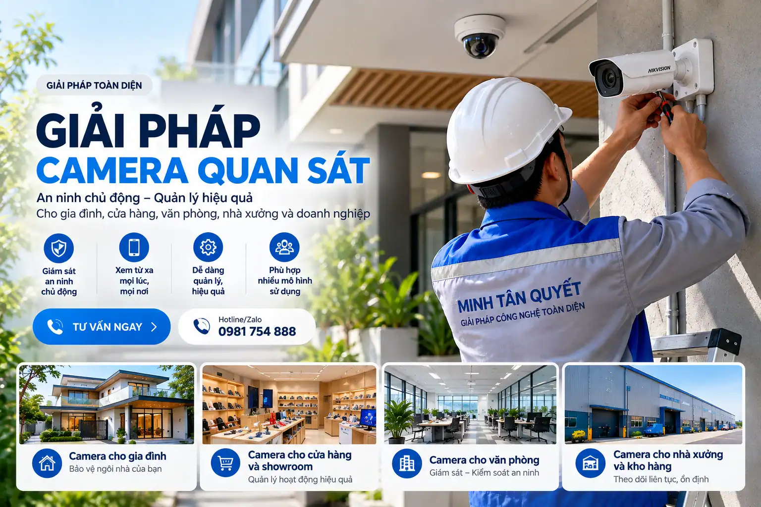 Giải pháp camera quan sát chuyên nghiệp Minh Tân Quyết Giải pháp camera quan sát chuyên nghiệp Minh Tân Quyết