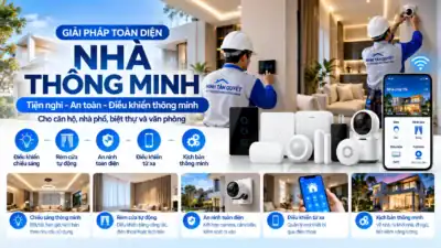 Giải pháp nhà thông minh Smart Home Minh Tân Quyết