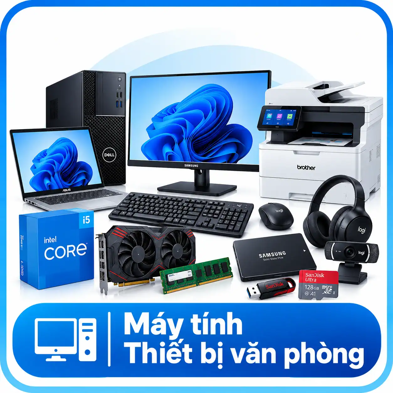Máy tính và thiết bị văn phòng