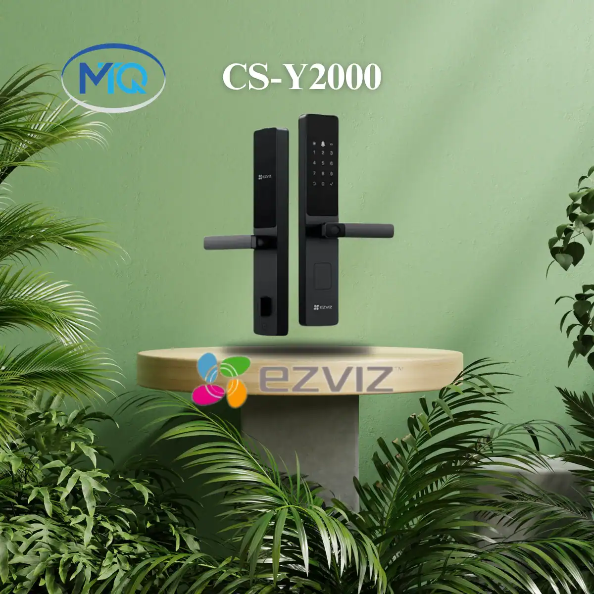 Khóa cửa thông minh EZVIZ CS-Y2000 – Vân tay, Wi-Fi, thẻ từ
