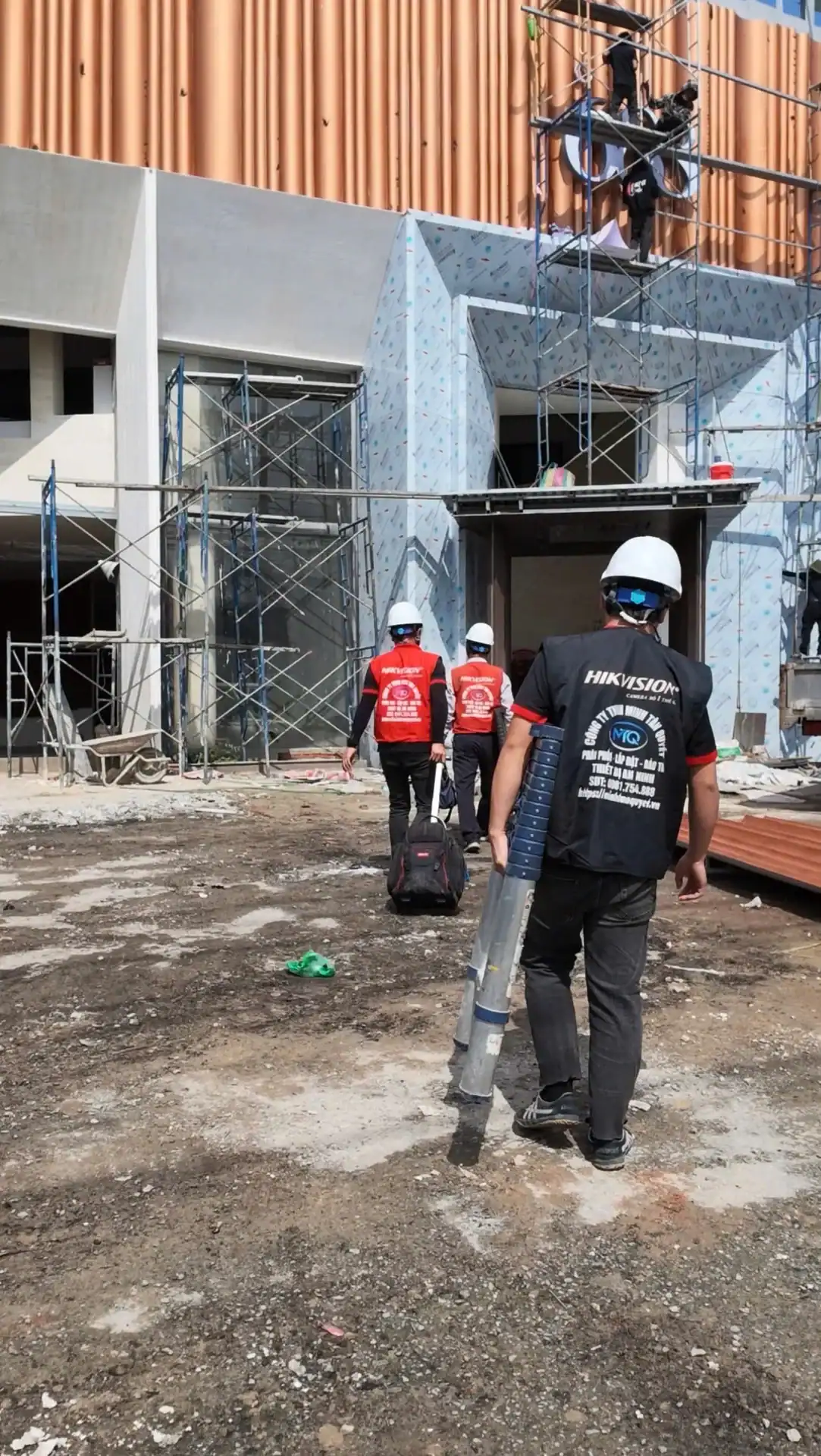 Kỹ thuật Minh Tân Quyết triển khai tại Sales Gallery DICERA